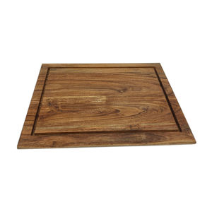 Planche à découper en bois naturel couleur naturelle pour ustensiles de cuisine planche à découper de fruits et légumes de table en vrac personnalisé - Product Image 3