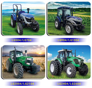 Tracción en las cuatro ruedas 80 HP 90 HP Tractor de ruedas agrícolas para tractor agrícola 4x4 - Product Image 3