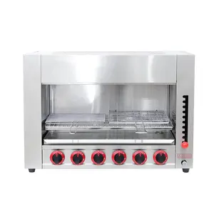 2024 High Quality Commercial Gas Lift Kitchen Equipment Salamander Grill Fish Machine Oven For Restaurant&Food Shop