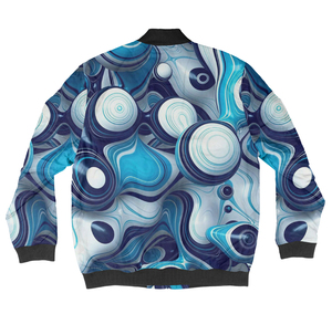 แจ็คเก็ตบอมเบอร์ผู้ชายคุณภาพสูงรุ่นใหม่ปี 2025 แบบสั่งทำพิเศษสำหรับฤดูหนาว คอตั้ง ระบายอากาศได้ดี ผลิตจากโพลีเอสเตอร์ 100% - Product Image 6