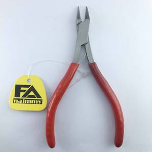 Las pinzas para uñas de cutícula de acero inoxidable de un solo resorte más vendidas, mango de cojín, cortador lateral, punta afilada curvada para los dedos del bebé - Product Image 5