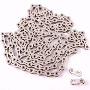 Cadena de Bicicleta Plateada de 10 Velocidades y 114 Eslabones para X10EL, 1/2 x 11/128 Pulgadas - Product Image 3