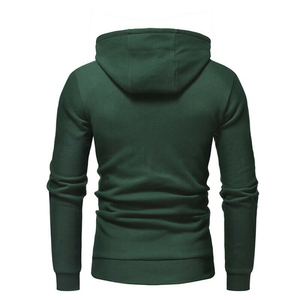 Sudadera con capucha de algodón orgánico personalizada calidad superior de manga larga gimnasio ajustado unisex bordado OEM ODM al por mayor - Product Image 4