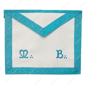 Tablier de maître maçonnique Vêtement d'église en cuir unisexe pour adultes - Product Image 1