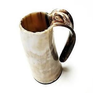 Taza de cerámica tallada vikinga natural hecha a mano para café, cerveza, personalizada para el hogar, hotel, restaurante, uso directo de la India - Product Image 3