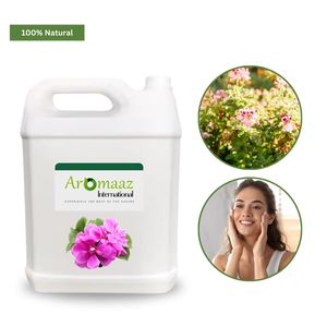 Eau florale de rose et de géranium biologique 500 ml, 100 % pure, distillée à la vapeur, hydrolat pour le corps, le visage, la beauté de la peau - Product Image 3