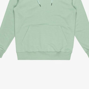 Sweat à capuche à manches longues pour homme avec poche en polaire 100% coton tricoté doublé anti-froissement - Product Image 5