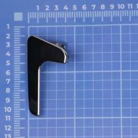 Poignée de porte intérieure gauche en plastique chromé POM 6K0837113 pour Seat Ibiza II Cordoba, adaptable à tous les modèles