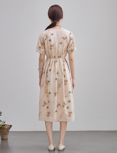 Robe de plage longue à imprimé floral bohème Vente en gros - Product Image 2