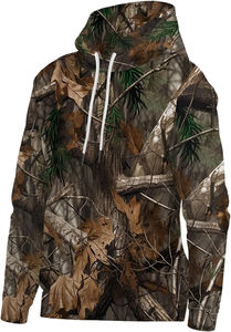 Sudadera con Capucha de Camuflaje Transpirable con Estampado 3D Unisex para Verano 2026, Ropa Deportiva de Manga Larga para Exteriores, para Caza en el Bosque - Product Image 3