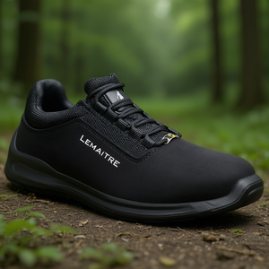 LEMAITRE Black Safety Shoe in Microfiber Bolt Size 44 S3 ESD SRC EN20345 Microfiber SRC Standards - Product Image 3