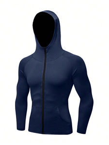 Fabricantes de Ropa, Sudaderas con Cremallera Completa de Alta Calidad Personalizadas, Sudaderas con Cremallera Completamente Personalizadas para Hombre, Estilo Americano - Product Image 5