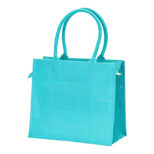 Borsa Shopper Personalizzata in Juta, Prodotto Promozionale per Merchandising - Product Image 6
