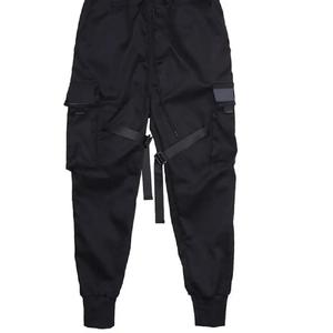 Wholesale 100% Cotton Men <b>Cargo</b> <b>Pants</b> High Quality Unisex Street Style <b>Waterproof</b> Eco-Friendly Breathable Trousers - Product Image 4