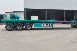 Semi-remorque à plateau bas en acier pour charges lourdes (>30000 kg) pour le <span class=keywords><strong>transport</strong></span> d'excavatrices et d'équipements <span class=keywords><strong>de</strong></span> construction - Product Image 5