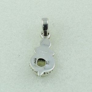Arc-en-ciel lune pierre conception impressionnante en argent Sterling 925 pendentif bijoux prix de gros pendentifs en argent sterling pour les femmes - Product Image 3