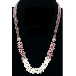 Conjunto de Collar de Diseño con Cuentas de Moda de la Mejor Calidad, Estilo Clásico para Mujer, Bodas, Compromisos, Uso Diario - Product Image 1