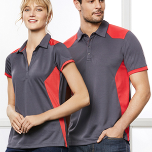 Chemises de golf pour hommes 100% coton, tissu jersey anti-froissement, manches courtes, logo brodé, chemises décontractées - Product Image 2