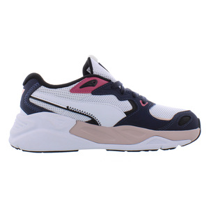 Zapatos Puma TRC MIRA Block para Mujer Color: Blanco/Noche Parisina 100% Auténticos - Product Image 3