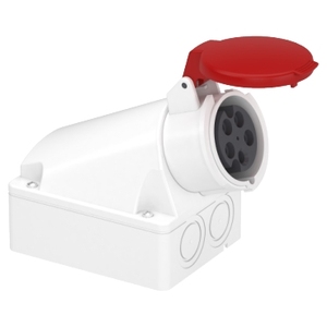 Presa Industriale PratiKa Schneider Electric 16A 3P+N+E 380-415V AC IP44 - Product Image 1