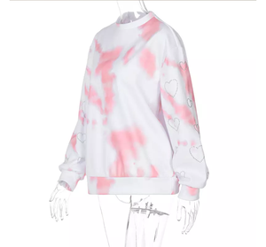 Sudaderas Personalizables de Punto con Forro, Estilo Tie-Dye, Ecológicas, para Invierno, de Secado Rápido y Transpirables, en Oferta - Product Image 3