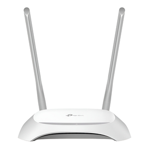 Routeur WiFi N TP-Link TL-WR840N 2,4 GHz 300 Mbps, 4 ports, antennes externes, micrologiciel anglais, modem domestique, fonction pare-feu et répéteur - Product Image 1