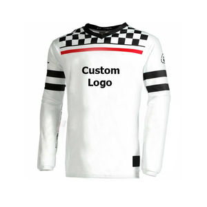 เสื้อพิมพ์ลายชุดแข่งมอเตอร์ครอสสำหรับทุกเพศเสื้อแข่งมอเตอร์ครอสแฟชั่นดีไซน์ใหม่ชุดมอเตอร์ไซต์มอเตอร์ครอส - Product Image 2