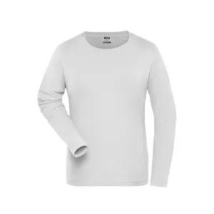 Camiseta de Trabajo Promocional Sostenible de Manga Larga Bio Stretch, Ropa Ecológica para Merchandising - Product Image 2