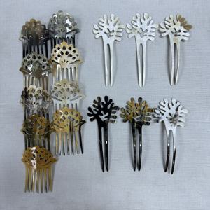 Épingles à cheveux en tissu nylon faites à la main avec motif corne, style tendance, 10,5x5cm, DTJ DHH-001, vente chaude 2026, fabriqué à Ho Chi Minh City - Product Image 1