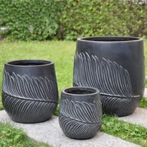 Metal Flower Patio <b>Planter</b> Galvanized Round Metal <b>Planter</b> Pot Plants <b>Gardening</b> Lekar Finished Long Last <b>Large</b> - Product Image 3