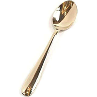 Cuillère de service en cuivre de luxe, finition dorée, manche long, haute qualité, style classique, capacité de 10 ml, design personnalisable, dîner de fête