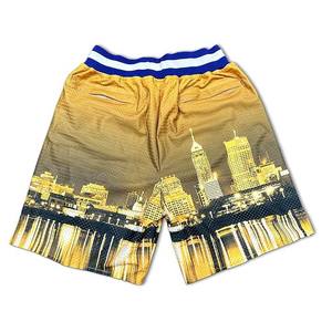 Pantalones Cortos Deportivos de Baloncesto de Alta Calidad para Hombre, Transpirables, de Secado Rápido, con Camiseta sin Mangas para Baloncesto Universitario - Product Image 3