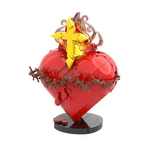 <b>For</b> <b>Lego</b> MOC Sacred Heart Jesus Plastic Easter MOC <b>for</b> Religious Themed <b>for</b> <b>Lego</b> Creations - Product Image 3