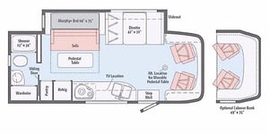 Caravana Usada en Venta, Modelo 2018 Winneb-a-g-o V-i-e-w 24D, Casa Rodante para Viajes y Campamentos - Product Image 2