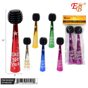 แตรลม Everbright ของตกแต่งงานปาร์ตี้ ขนาด 12 นิ้ว ของเล่นเป่าลมพลาสติกสำหรับปีใหม่ 48 ชิ้น/กล่อง - Product Image 1