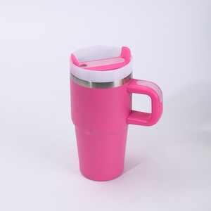 Bicchiere con Cannuccia Ribaltabile da 14 Oz con Manico <span class=keywords><strong>per</strong></span> <span class=keywords><strong>Bambini</strong></span>, Tazza in Acciaio Inox a Doppia Parete con Isolamento Sottovuoto, Senza BPA - Product Image 4