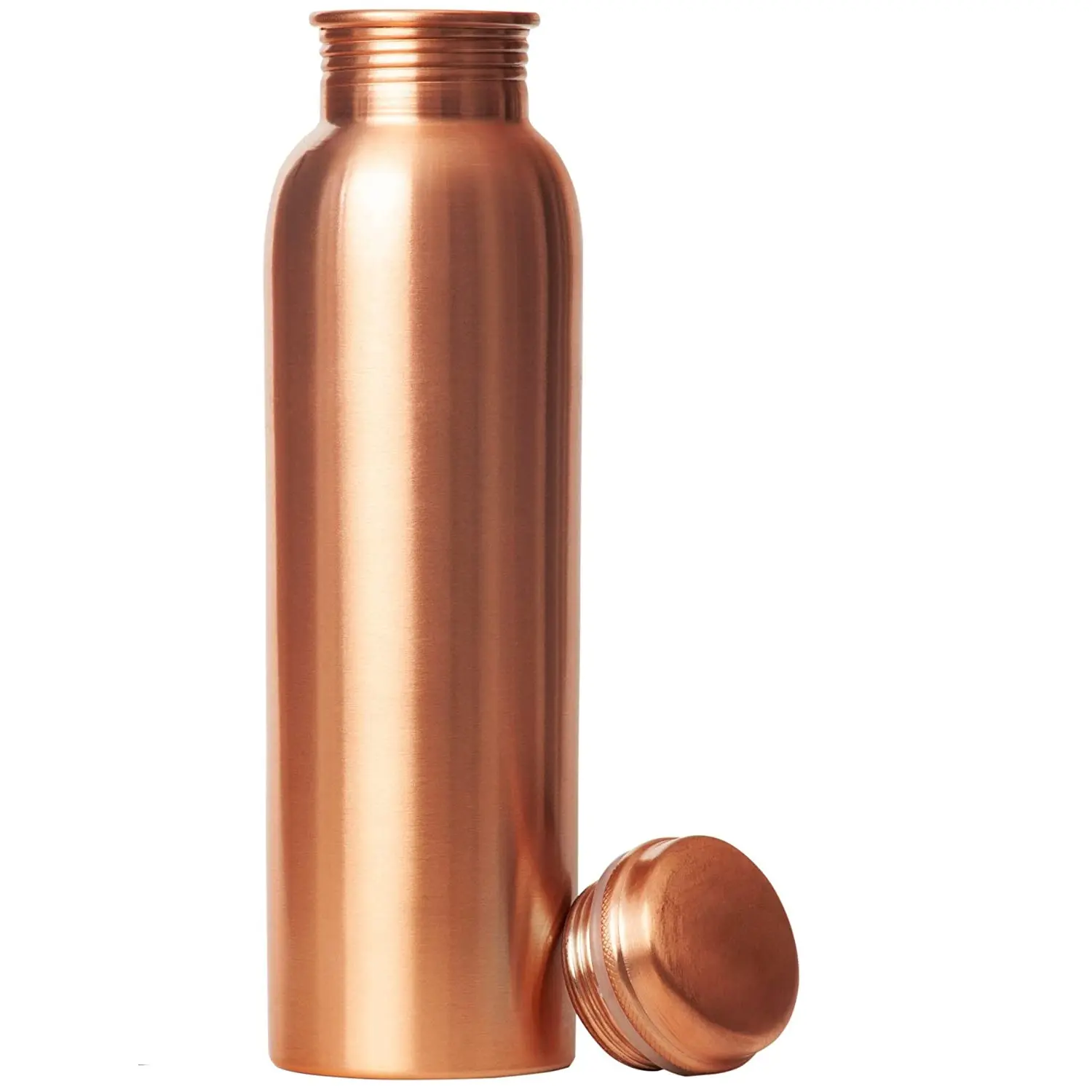 Pure Copper Water Bottle 34 Oz Copper Bottle Water with Lid