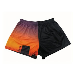 Short en polyester à séchage rapide avec poches pour équipe d'entraînement Short de rugby Streetwear Short de survêtement décontracté Short - Product Image 3