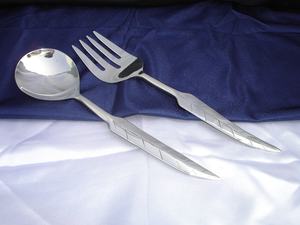 Premium Vintage brillant polonais concepteur tige vaisselle de Table couverts de haute qualité polonais moderne luxe couverts/couverts fantaisie ensemble - Product Image 3