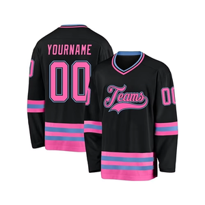 Maillot de hockey miniature personnalisable avec impression par sublimation, nouveau design, uniforme et maillot de hockey sur glace unisexe, logo personnalisé - Product Image 4