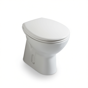 Toilette en céramique traditionnelle avec drain au sol Corsica Bath & Toilet Supplies - Product Image 3