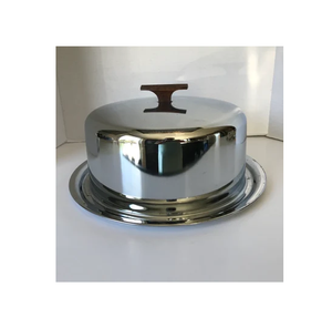 Vente en gros de couverture de gâteau en acier inoxydable de qualité supérieure dôme couverture de nourriture de dîner écologique - Product Image 4