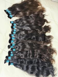 100% qualité naturelle vierge indien Temple Remy Extensions de cheveux humains Machine Double trame bouclés eau profonde vague Styles couleur - Product Image 4