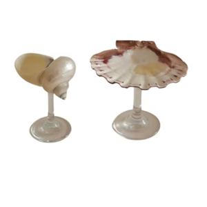 Exquisita copa de vino hecha a mano con Concha, respetuosa con el medio ambiente, para eventos y cenas en hoteles - Product Image 6