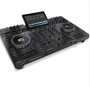 Sistema de DJ independiente PERCUSSION DJ PRIME 4 con protector de deck - Product Image 1