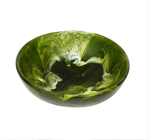 Bol rond décoratif en résine orange sculptée, produit écologique, taille personnalisée, fabriqué en Inde, disponible en ligne au meilleur prix - Product Image 6