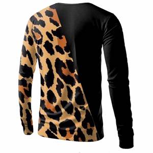 Camisetas Personalizadas ODM OEM 100% Poliéster con Estampado de Leopardo, Sublimadas, Unisex para Adultos, Antibacterianas, Transpirables, Cuello Redondo, para Pesca - Product Image 2