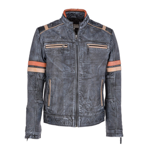 Premium Men Regular Fit 100% Cotton Denim <b>Jacket</b> Washed <b>Trucker</b> Jean Coat Eco-Friendly Windproof Vintage Winter Y2K Hip Hop - Product Image 2