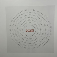 Calendrier mural effaçable à sec 2026, modèle 1, réutilisable, planificateur annuel, sans adhésif, inscriptible et effaçable, pour bureau et maison, OEM ODM