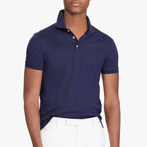 Polo brodé/imprimé pour homme, design personnalisé, manches mi-longues, pour l'été - Product Image 3